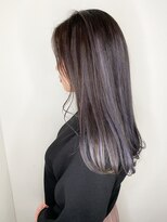 ルチェア ヘア(Lucea Hair) エアタッチバレイヤージュ　バイオレット