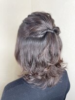 ヘア カンパニー トワ 千葉店(TOWA)&nbsp;こなれアレンジ×伸ばしかけエアリーミディ