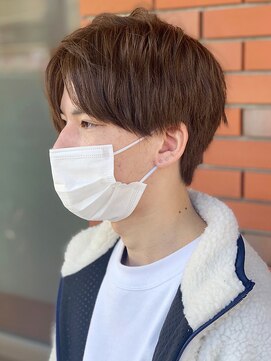 アークスヘアー 大人クール☆無造作ナチュラルマッシュショートスタイル