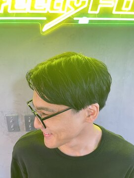 グリーディーフォックス 代々木(Greedy FOX) かき上げヘア/サイドパート/韓国マッシュ/フェードカット/代々木