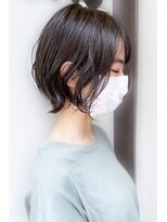ニット 銀座(knit)&nbsp;《knit銀座》大人可愛い20代30代40代ショートボブ丸み前下がり