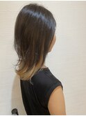 ミルクティーベージュ×愛されインナーカラー☆