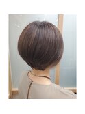 *前下がりショートヘア*【FRAMEなんば】