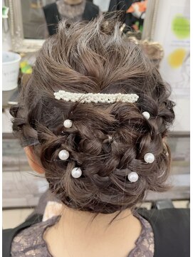 フラワー(Flower) 雨でも大丈夫ヘアセット♪