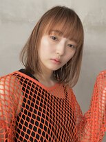 イミ(imi)&nbsp;大人ボブ/外ハネボブ/ココアベージュ/小顔カット/髪質改善[登戸]