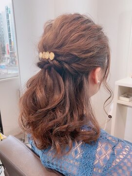 レディスペヘアーシータ(Redispe hair θ) ハーフアップ