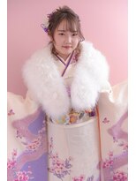 メルク(merc.)&nbsp;成人式、ヘア＋着付け