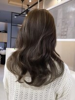 ライリー(riley)&nbsp;透け感オリーブベージュ