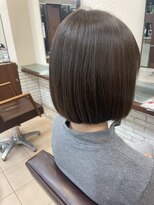 ヘア ルミナス バイ フォルテ(HAIR LUMINAS by FORTE)&nbsp;ボブスタイル 暗髪 艶髪