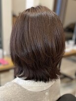 アトリエコア(Atelier Coa)&nbsp;髪質改善トリートメントミルクティーベージュカラーくびれヘア