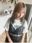 ダブルカラーレイヤーカット髪質改善トリートメント