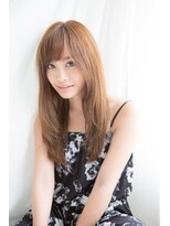 ステージ(STAGE) 大人かわいい/レイヤーロング/グレーベージュ/前髪パーマ/幡ヶ谷