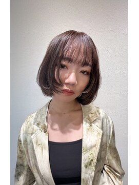 ウインナーヴィジョン 栄 久屋大通店(WINNER VISION) ナチュラルボブとフェイスレイヤー