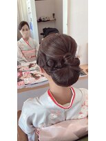 ハニーヘアー 掛川店(HONEY HAIR) 着物ヘア