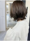 くびれボブ/ナチュラルブラウン