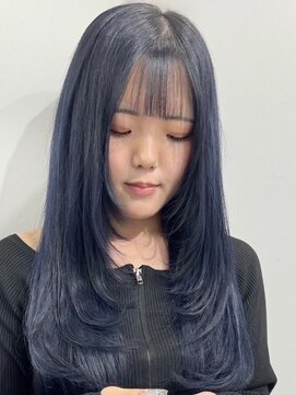 ウィコ 新宿(WICO) レイヤーブルー[新宿駅/美髪/ピンクブラウン]