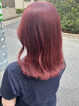 ミュラ(mulah) ブリーチハイトーンカラーピンクバイオレット＊暖色カラー