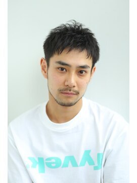 リップス レイ ギンザ(LIPPS Ray GINZA) シンプル刈り上げショート かき上げ ツーブロック