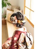 成人式　振袖ヘアセット