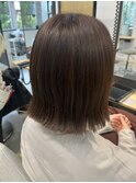 切りっぱなしボブ/外ハネ/伸ばしかけヘア[札幌美容室LINDA]