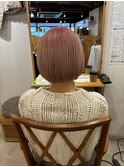 タッセルボブ×pink