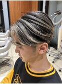 【半田メンズ】波巻きスパイラルパーマ波巻きパーマツーブロック