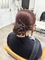 プライズ アイリス 池袋東口店(prize Iris)&nbsp;カチモリヘア/ライブ参戦ヘアセット/結婚式お呼ばれヘアセット