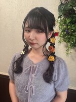 ヘアーズ ラブリージョブリー(hair's Lovely Jubbly) 【前田】ぽこぽこツイン