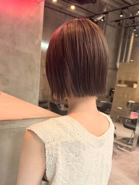 アディクション(ADDICTION) 【ダブルカラー/ショートボブ】水光肌カラーも人気♪