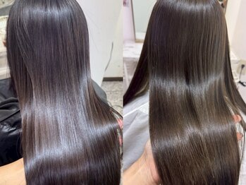 ウネルマ(unelma)の写真/【町屋駅3分】酸性ストレートは髪への負担を最小限に抑えた施術だから、ダメージが気になる方にオススメ◎
