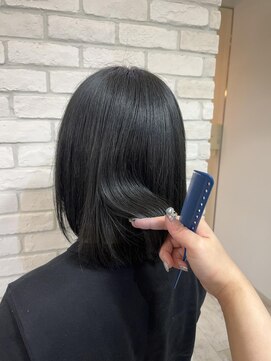 シュガー ヘアアンドネイル 仙台(SUGAR) ブルーブラック