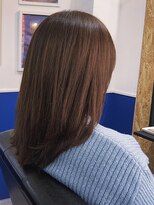 ジュリー(Julie)&nbsp;オーダー:ブリーチの部分と地毛の部分馴染ませて