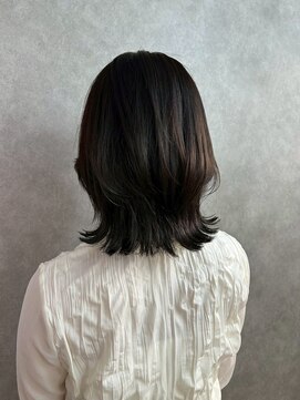 黒髪/クラゲヘアー/オリーブグレー/小顔/ココアベージュ/南草津