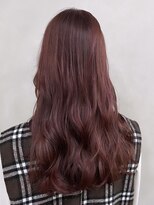 イル(iLu.) レッドブラウン×ロングレイヤー