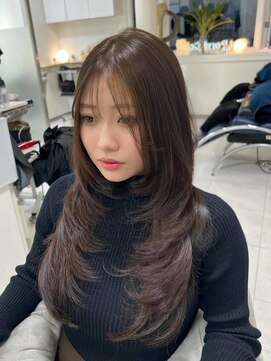 グレカ(GRECA) レイヤーカット/韓国ヘア/薬院大通/薬院/平尾/前髪カット/ウルフ