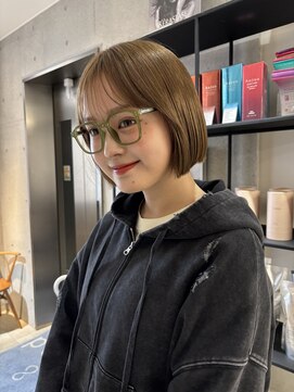 サンド 池袋(sand) ぱつっとボブ