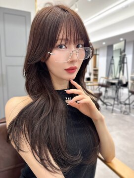プラチナ(PLATINA) 韓国ヘア/くびれヘア/顔周りカット/レイヤーカット/顔周りカット
