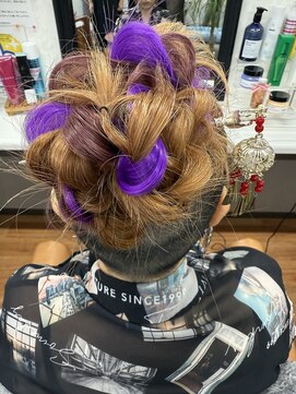 蘭美容室 花巻祭り/ヘアセット