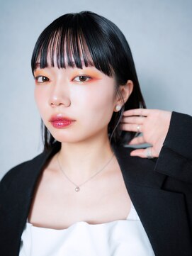 シオン(shion) 前髪カット似合わせカットボブ着物ヘア_F21305