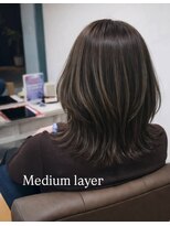 ヘアアトリエ ナイン(hair atelier nine) ヘッドスパ/チェリーレッド/ハイレイヤーウルフ/髪質改善/福島市