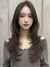 リティアンドビューティースタジオモッズシブヤ(LITTY&beauty studio M.O.D shibuya)&nbsp;グレージュ/ハッシュカット/レイヤーカット/髪質改善