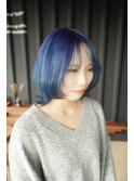 ウルフヘアー　ペールブルー　【COL BIRTH】