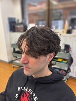 ヒーロー(HERO) 癖を活かしたマッシュウルフ20代30代