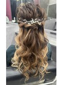 ヘアセット/ハーフアップ【梅田】