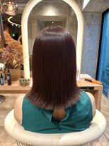 シーインフィニート 人形町店(C∞)&nbsp;赤み系カラーでつくる美髪ストレート