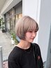 ダブルカラー、カット10%off+内部補修TRサービス￥20130→￥18117