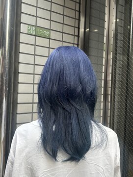 ニーナ 三軒茶屋(nina) ウルフブルーカラー