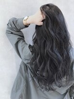 ムウ 難波(MOU)&nbsp;ハッシュカットフルバング似合わせカットレッドブラウン20代30代