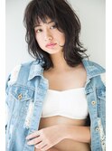 おしゃれウルフボブ