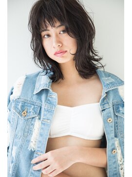 アッシュ 浜田山店(Ash) おしゃれウルフボブ